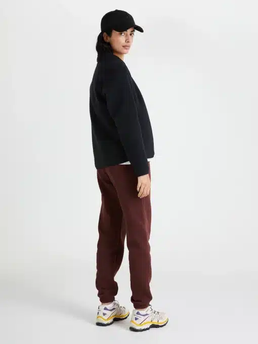 Peak Performance Fleece Snap Cardigan Women Black