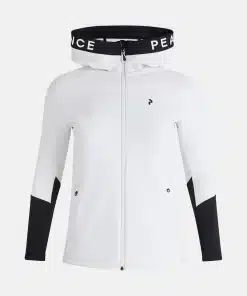Peak Performance Rider Zip Hood Women Offwhite