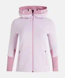Peak Performance Rider Zip Hood Women Cold Blush