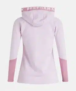 Peak Performance Rider Zip Hood Women Cold Blush