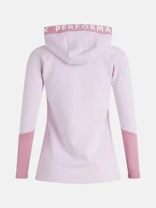 Peak Performance Rider Zip Hood Women Cold Blush