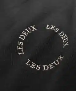 Les Deux Circle T-Shirt 2.0 Black/Dark Sand