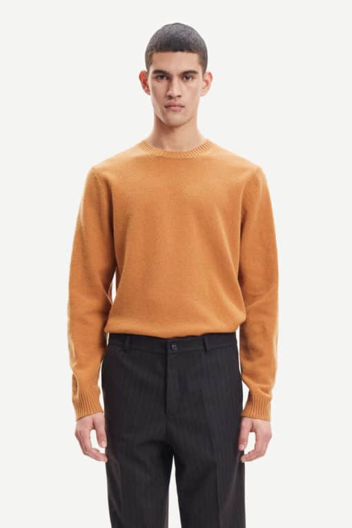 Samsoe & Samsoe Sylli Crew Neck Brown Sugar
