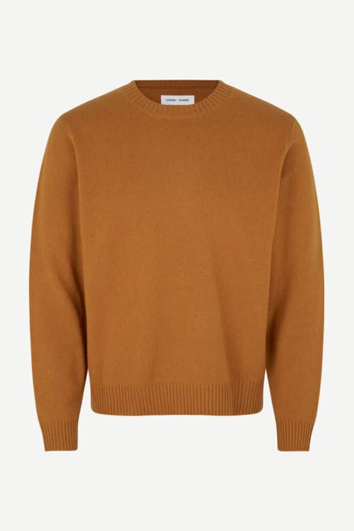 Samsoe & Samsoe Sylli Crew Neck Brown Sugar