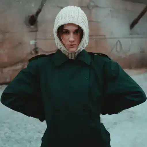 Myssyfarmi Onni Hile Retro Hood Wool