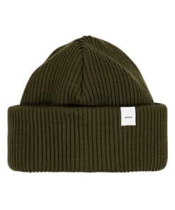 Makia Merino Cap Dark Olive