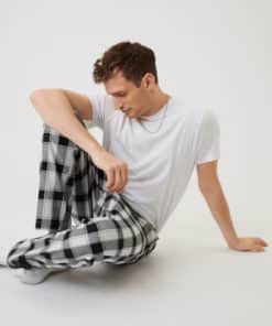 Björn Borg Core Pyjama Pants Black/White
