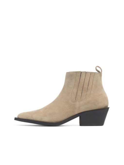 Bianco Baimona Western Low Boot Sand