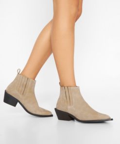 Bianco Baimona Western Low Boot Sand