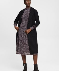 Esprit Long Sleeve Dress Black