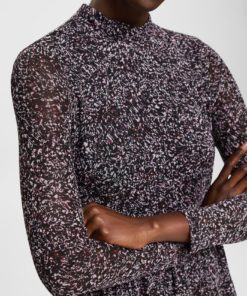 Esprit Long Sleeve Dress Black