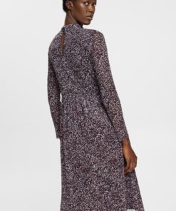Esprit Long Sleeve Dress Black