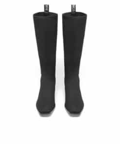 Bianco Biadina Square Boot Black