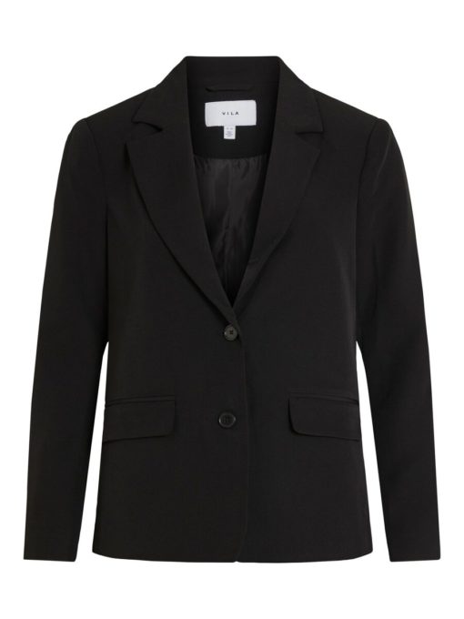 Vila Kamma Loose Blazer Black