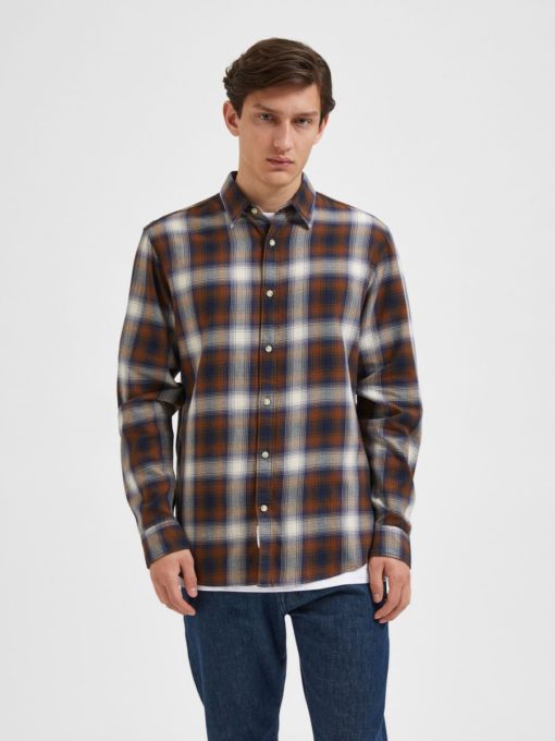 Selected Homme Robin Shirt Monks Robe