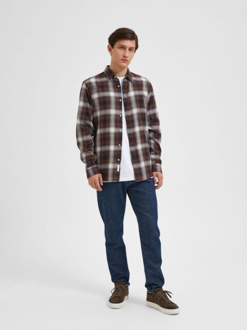 Selected Homme Robin Shirt Monks Robe