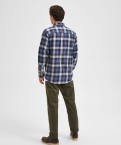 Selected Homme Robin Shirt Grisaille
