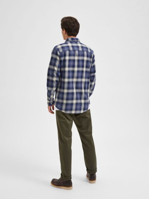 Selected Homme Robin Shirt Grisaille