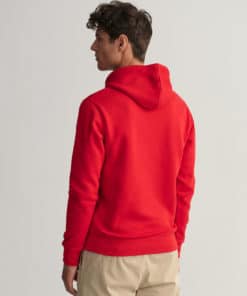 Gant Banner Shield Hoodie Equestrian Red