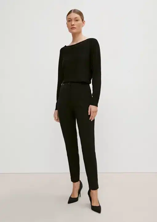 Comma, Trousers Black
