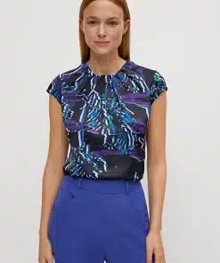 Comma, Blouse Top Black