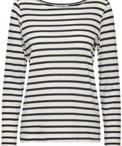 Part Two Vinka T-shirt Dark Navy Stripe