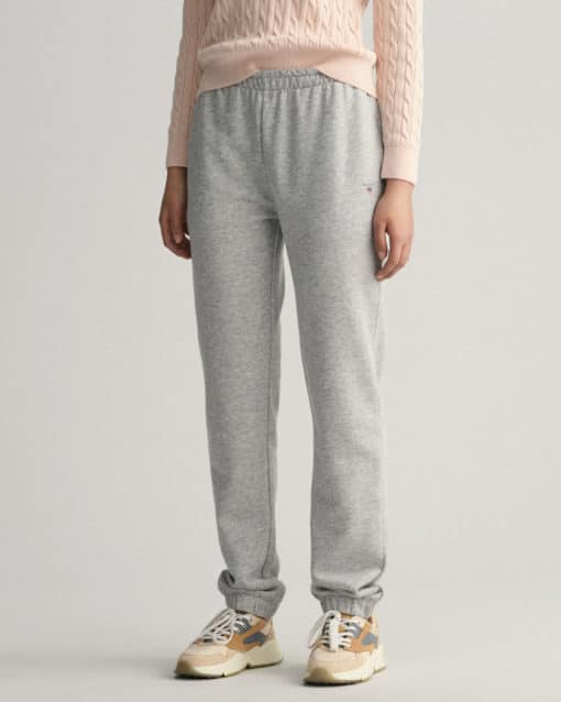 Gant Teen Girls Originals Sweatpants Light Grey Melange
