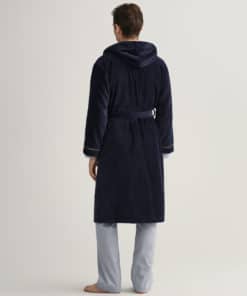 Gant Archive Shield Robe Evening Blue