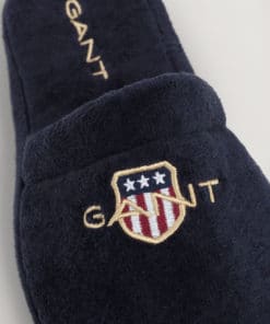 Gant Archive Shield Slippers Evening Blue