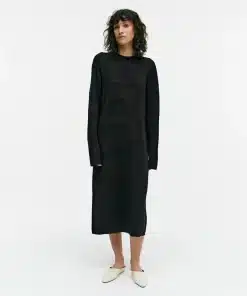 Marimekko Ennallaan Unikko Knit Dress - Aukia