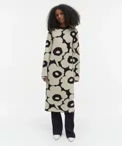 Marimekko Ennallaan Unikko Knit Dress