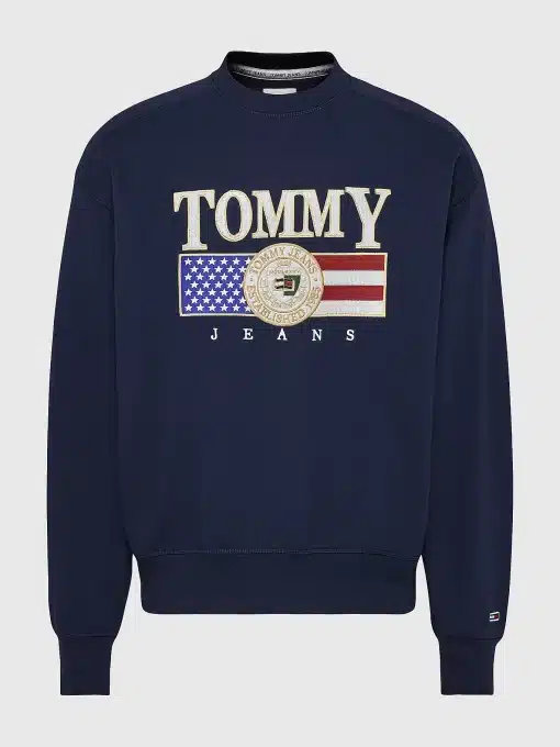 Tommy Jeans Boxy Luxe Crew