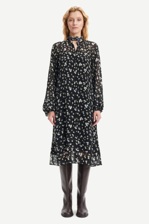 Samsoe & Samsoe Elma Shirt Dress Dark Meadow