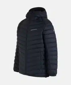 Peak Performance Frost Down Hood Jacket Men Black