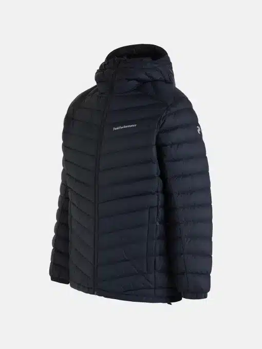 Peak Performance Frost Down Hood Jacket Men Black
