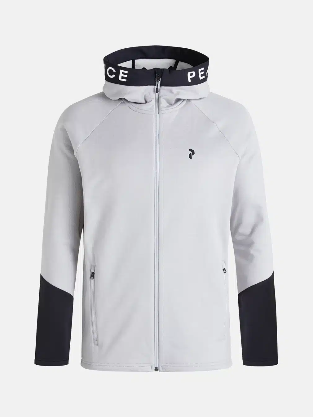 Peak Performance Rider Zip Hood Men Med Grey Melange Peak Performance Rider Zip Hood Men Med Grey Melange