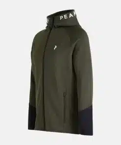 Peak Performance Rider Zip Hood Men Forest Night