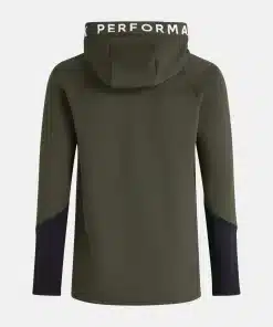 Peak Performance Rider Zip Hood Men Forest Night