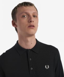 Fred Perry Classic Knit Shirt Night Green