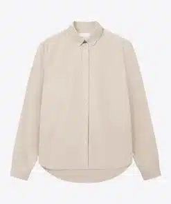 Les Deux Desert Reg Shirt Dark Sand Melange