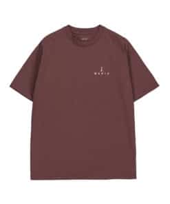 Makia Valo T-shirt Red Mahogany