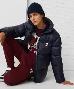Tommy Hilfiger Zero Gravity Padded High Neck Jacket Desert Sky