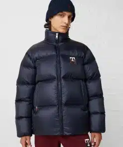 Tommy Hilfiger Zero Gravity Padded High Neck Jacket Desert Sky