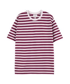 Makia Verkstad T-Shirt Women Boysenberry/White
