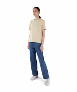 Makia Heavy Line T-shirt Soybean