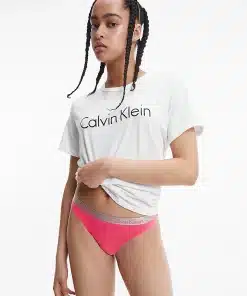 Calvin Klein 3-Pack Thong Radiant Cotton Pink Splendor/Briar Rose/Black