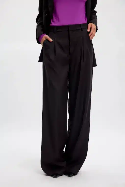 Gestuz Paulagz Wide Pants Black
