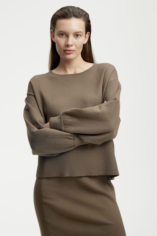 Gestuz Talligz Pullover Crocodile