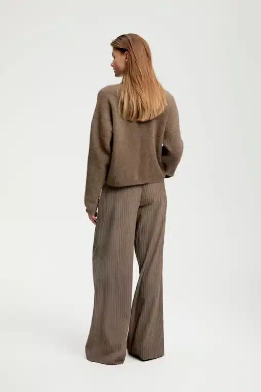 Gestuz Alphagz Short Cardigan Walnut