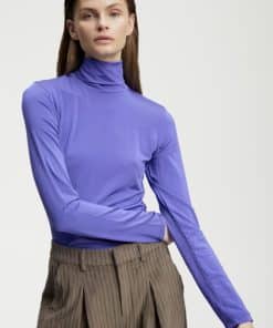 Gestuz Ellisgz Rollneck Purple Opulence